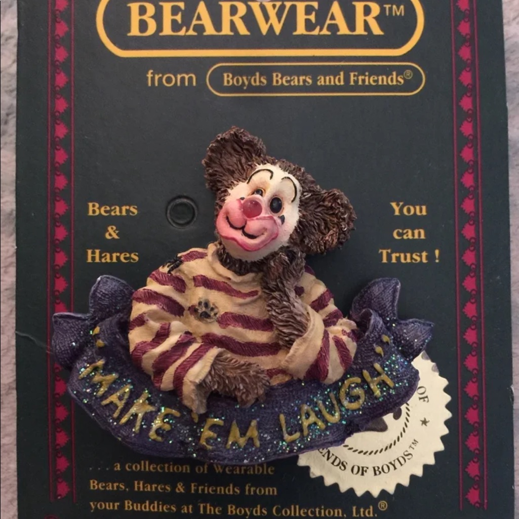 Graffiti Clown Bearware Brooch 2001 20$